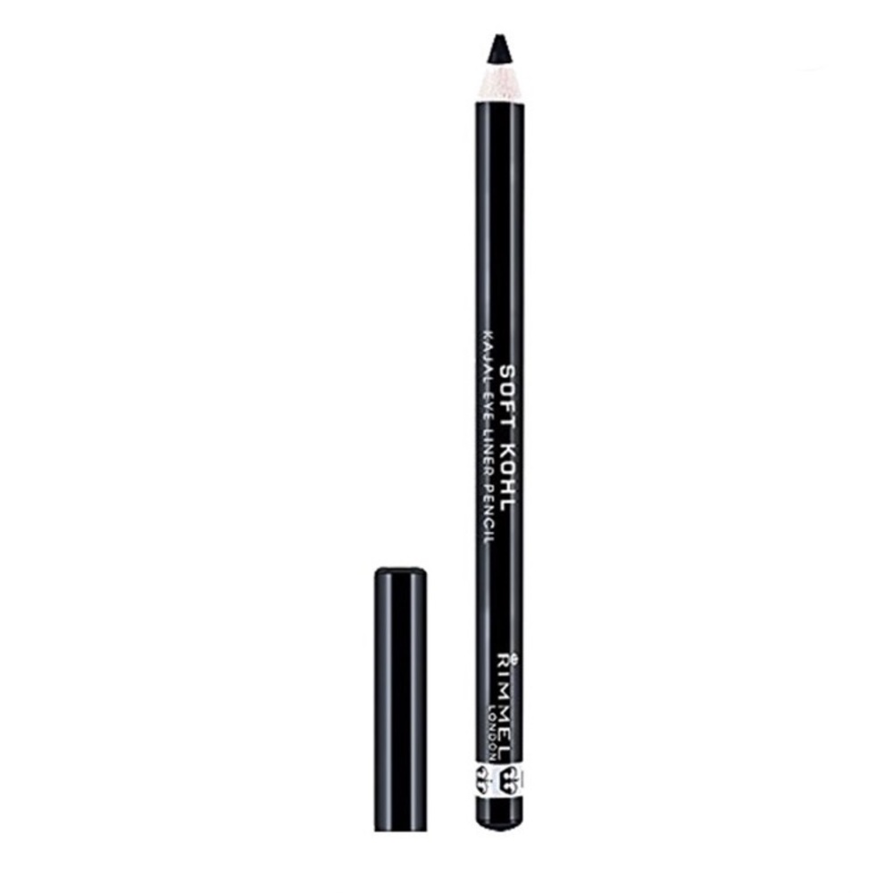 NEW Rimmel Soft Kohl Eyeliner Pencil Jet Black 0.04 oz.